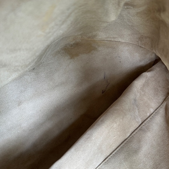 Brahmin Cream /Yellow Croc Emboss Leather Large Tote Bag #103346 - Picture 15 of 16